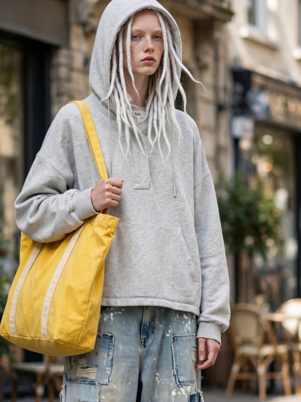 Knix unworn hi Lo hoodie